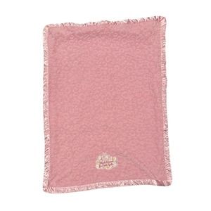 Baby Starters Thank Heaven For Little Girls Bear StarEmbossed Pink Satin Blanket